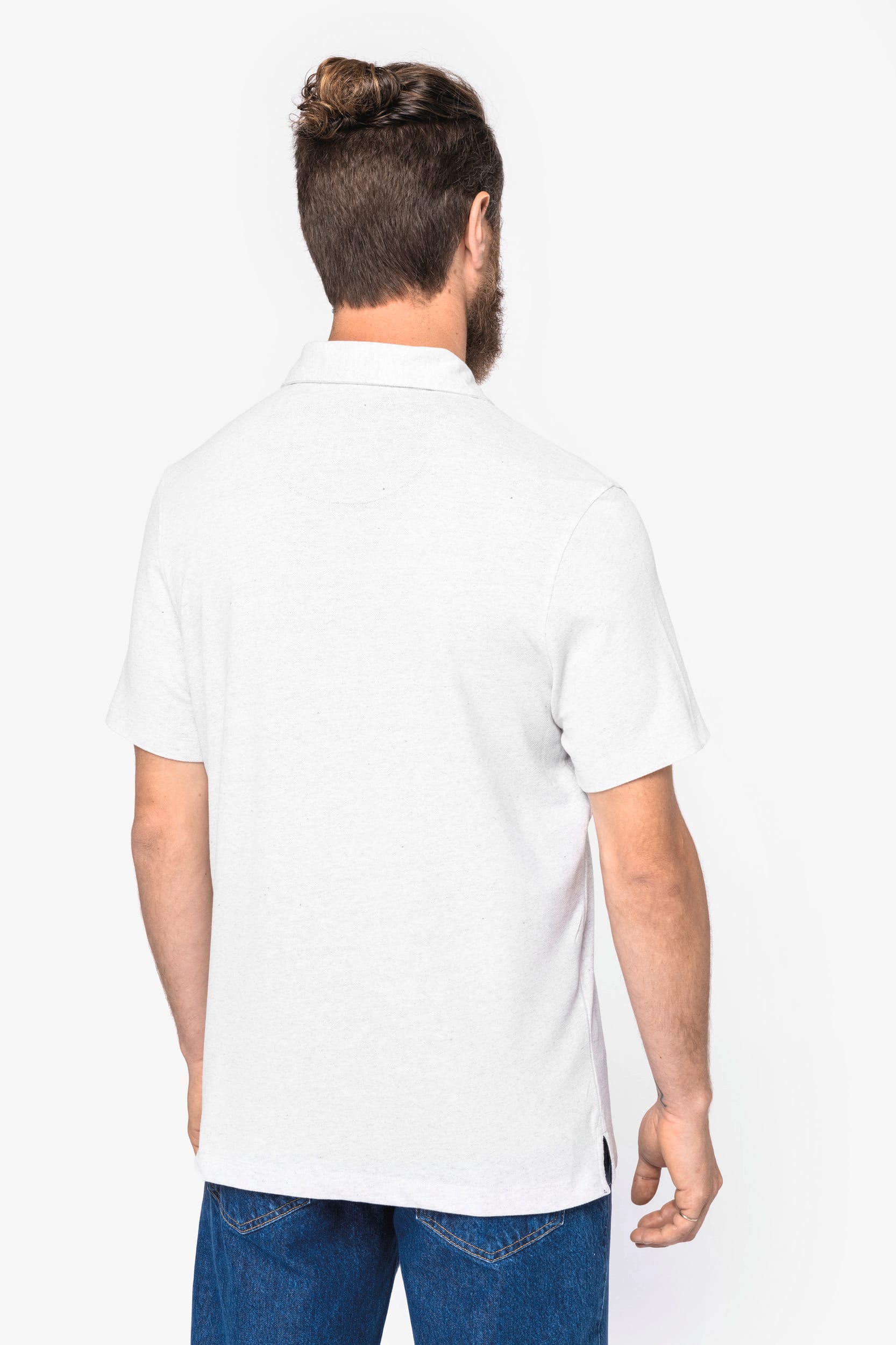 Polo écoresponsable recyclé homme – Image 3