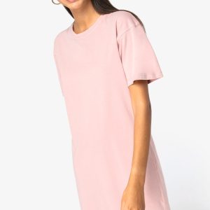 Robe t-shirt écoresponsable délavée femme