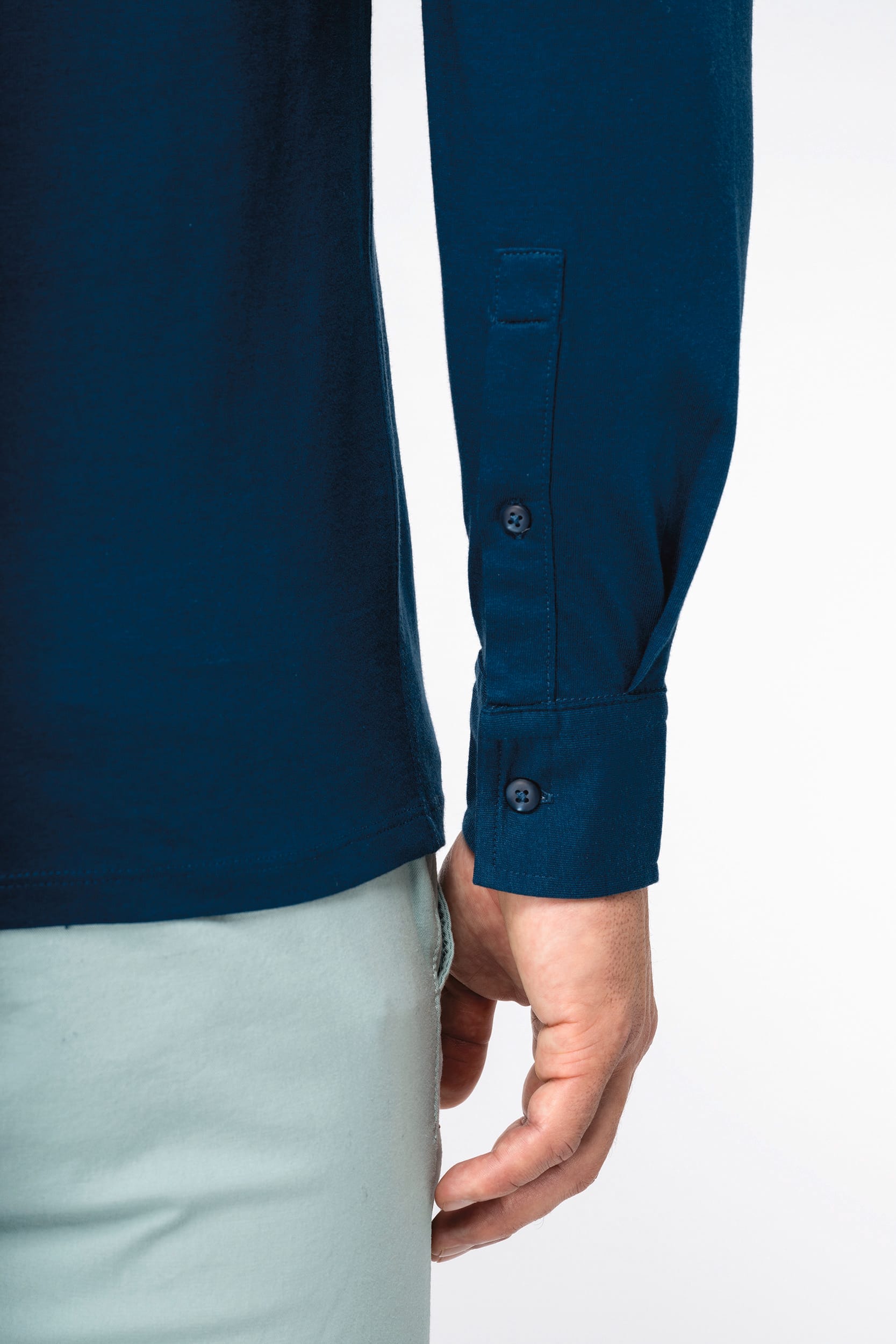 Chemise écoresponsable en jersey homme – Image 8