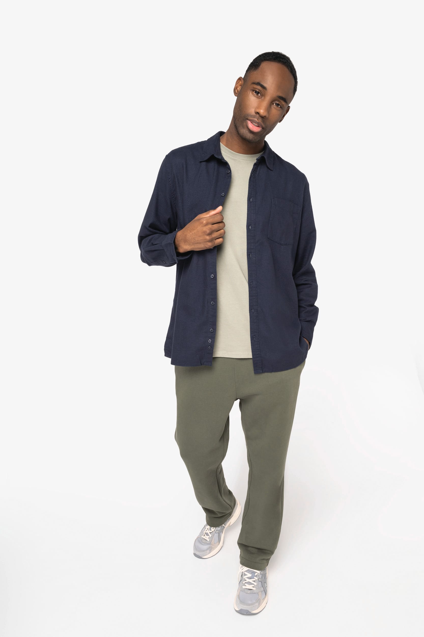 Chemise écoresponsable en flanelle homme – Image 9