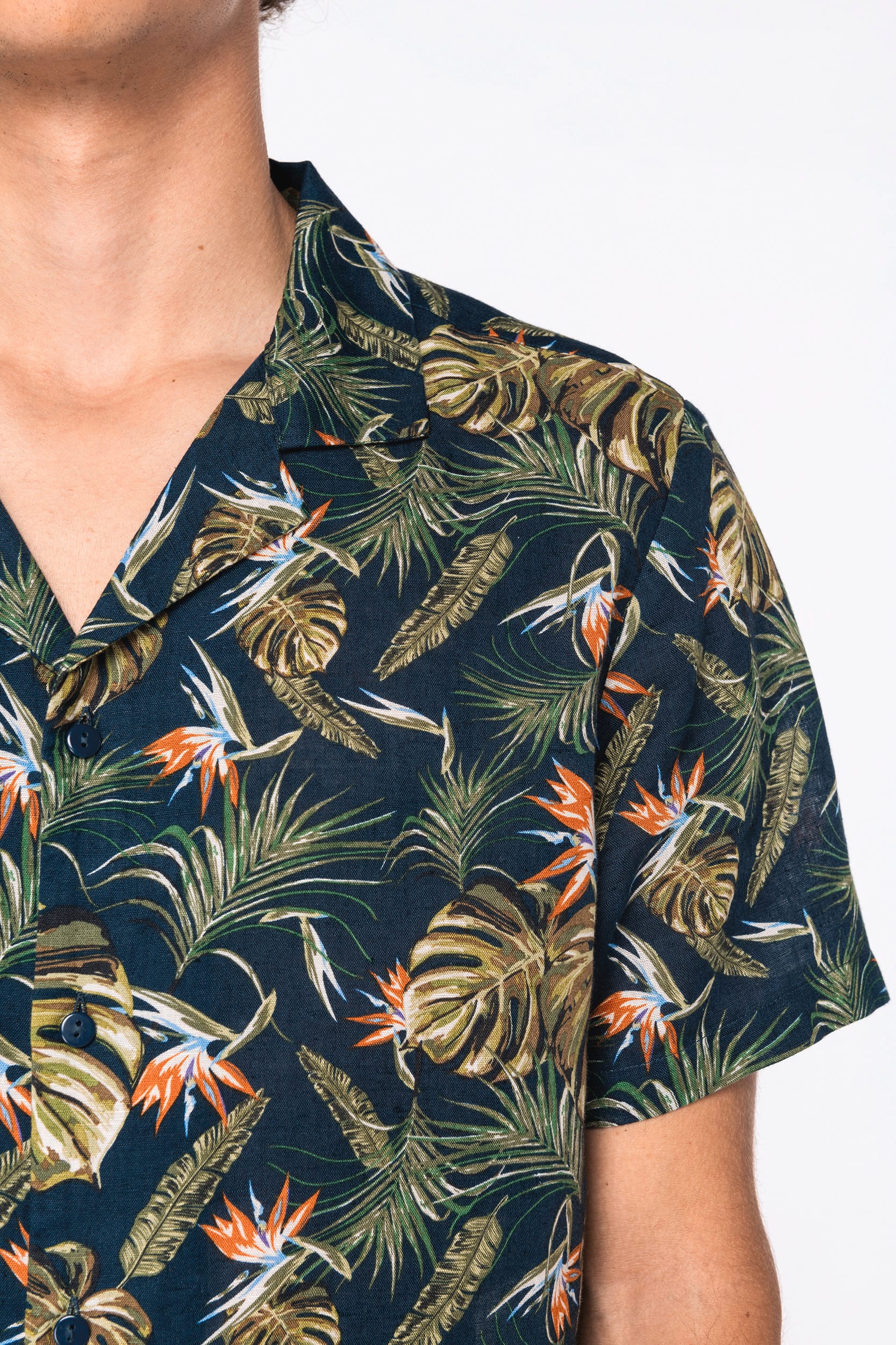 Chemise écoresponsable imprimé hawaïen homme – Image 5