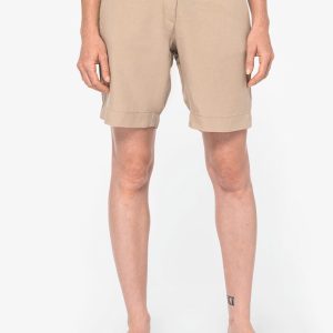 Bermuda en lyocell et lin femme