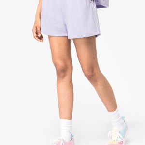 Short écoresponsable en éponge femme