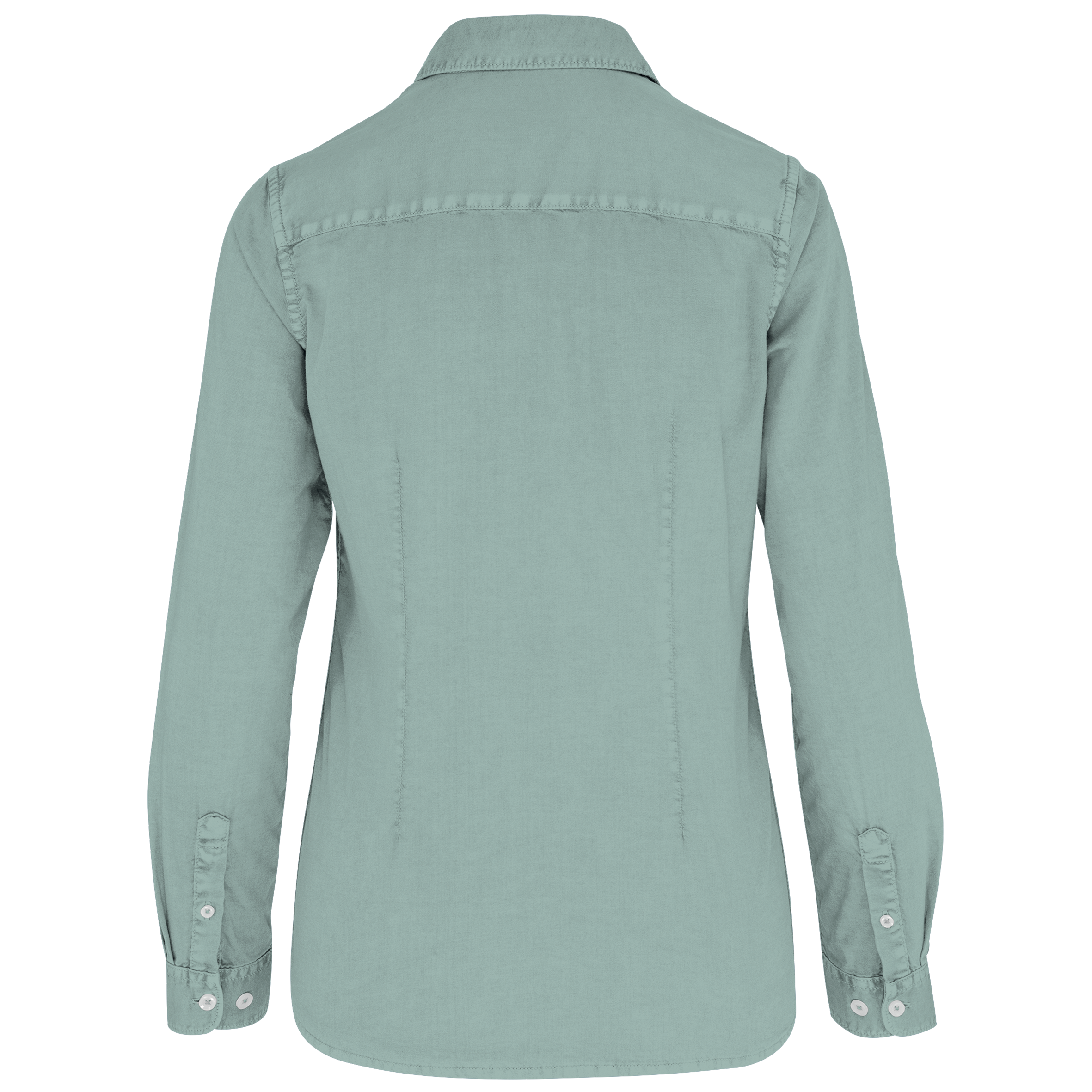 Chemise écoresponsable délavée femme – Image 9
