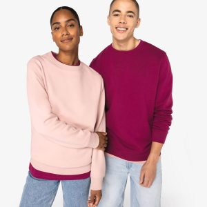Sweat-shirt écoresponsable à col rond unisexe