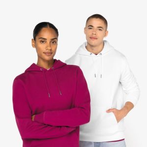 Sweat-shirt écoresponsable à capuche unisexe