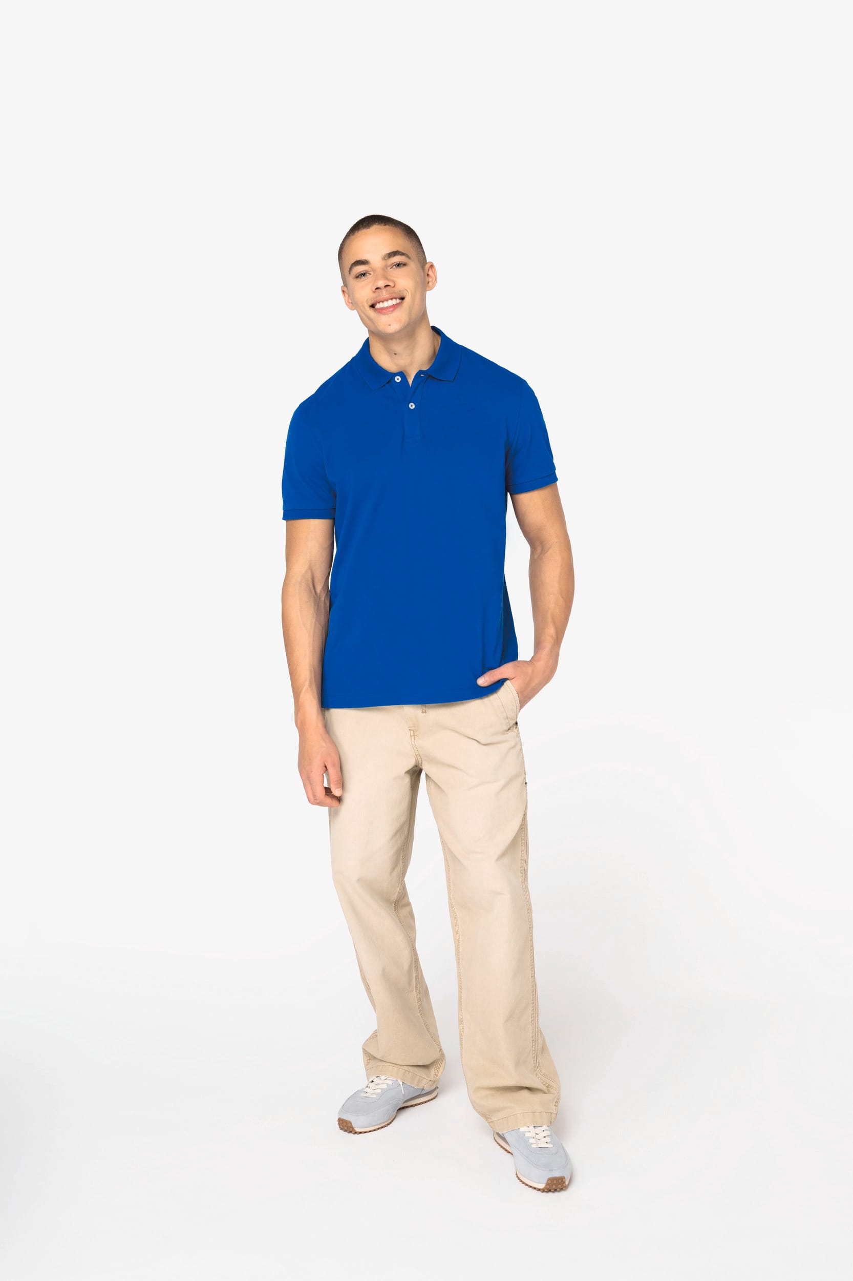 Polo écoresponsable maille piquée homme – Image 400