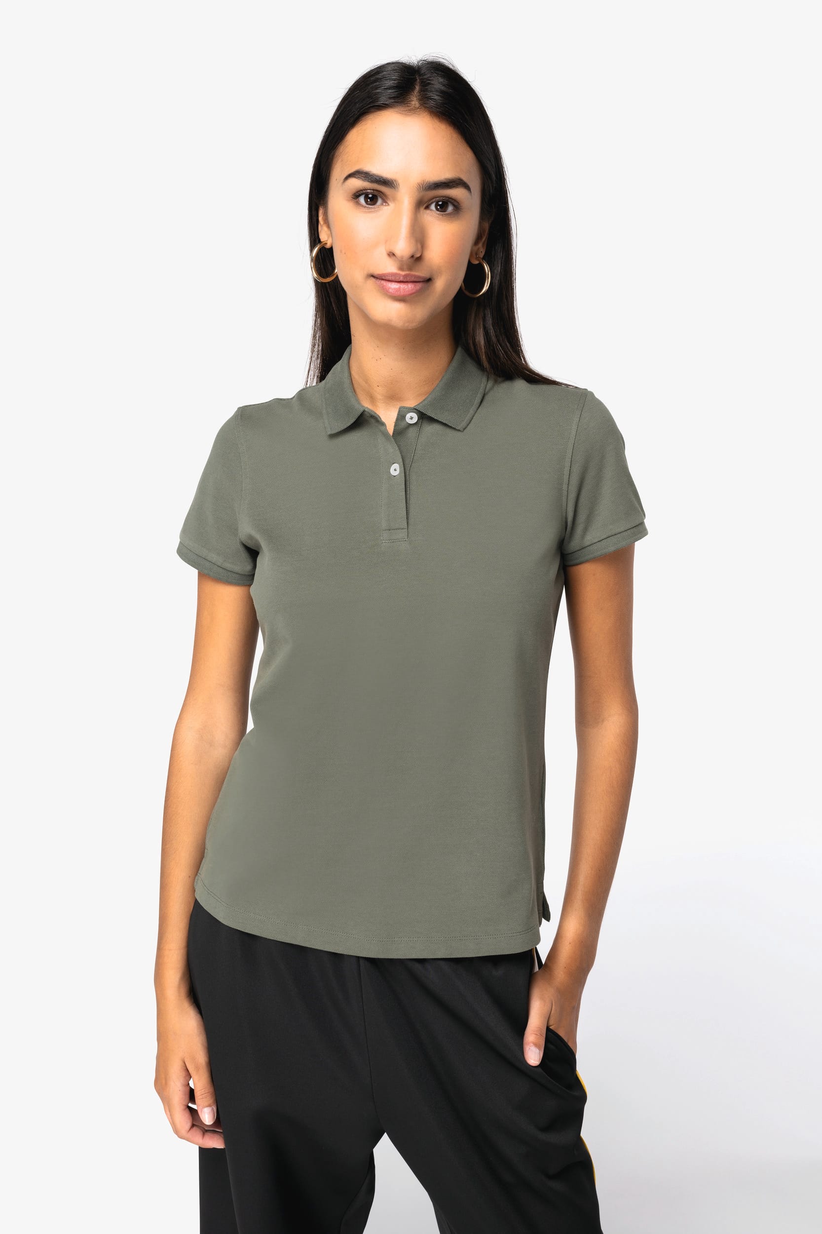 Polo écoresponsable maille piquée femme – Image 140
