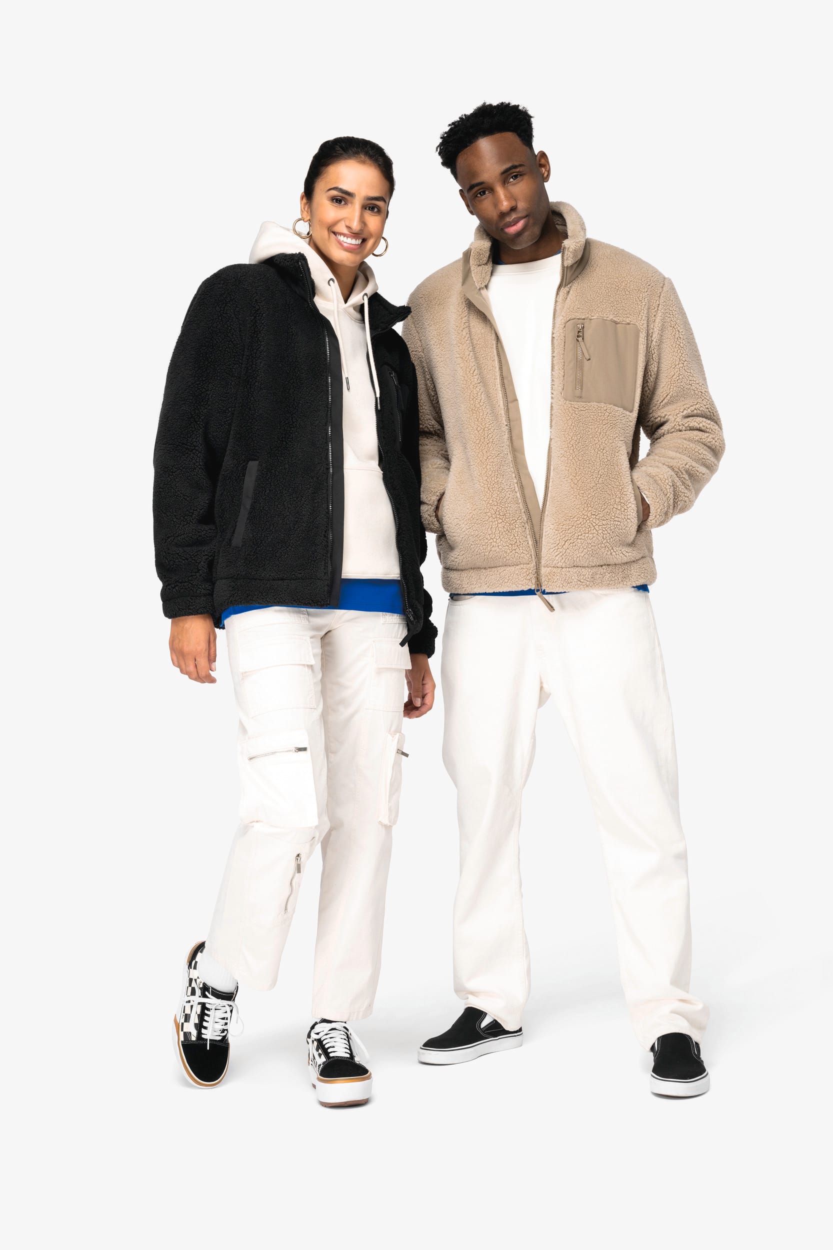 Veste écoresponsable en sherpa unisexe – Image 158
