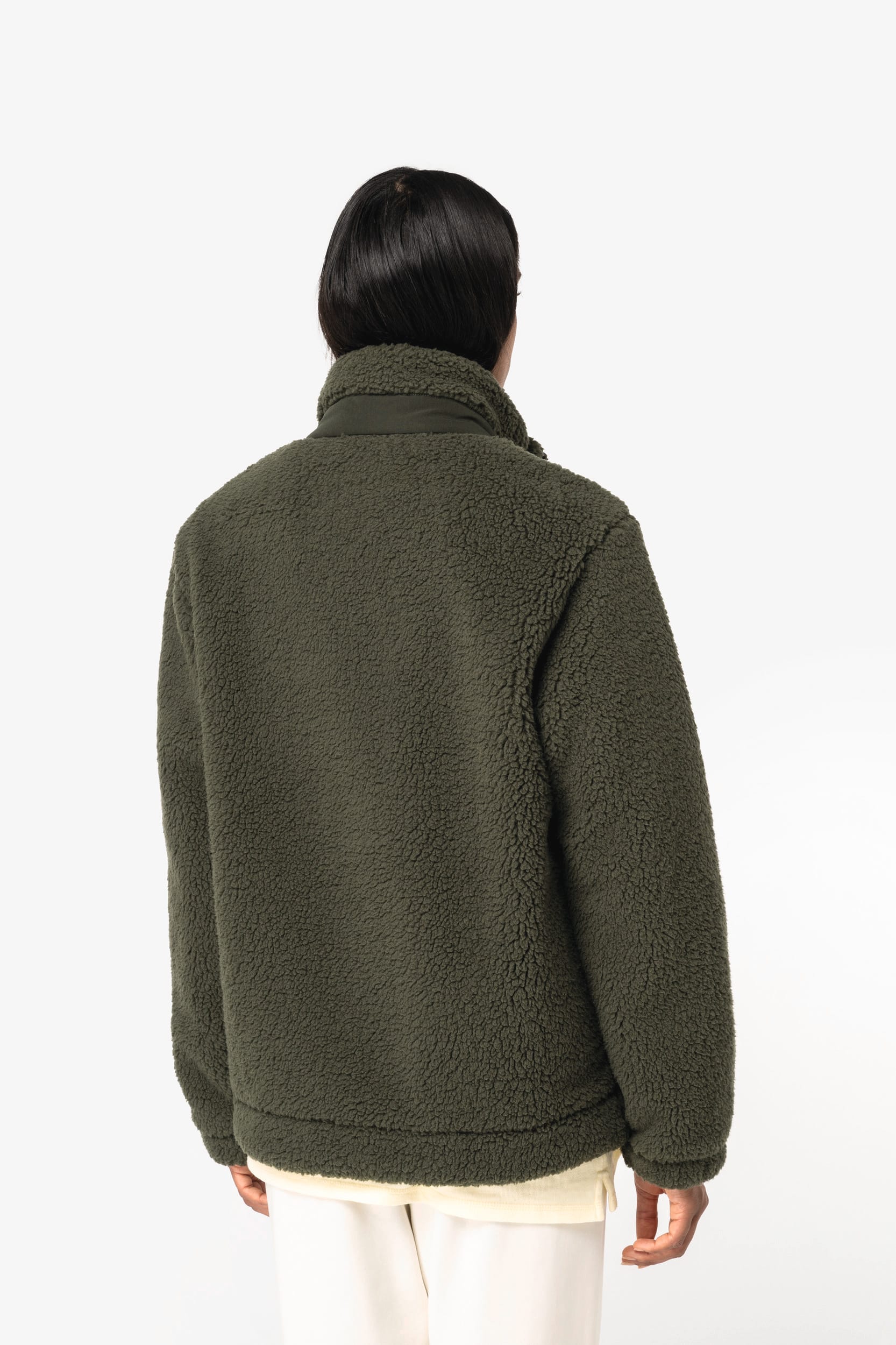 Veste écoresponsable en sherpa unisexe – Image 1093