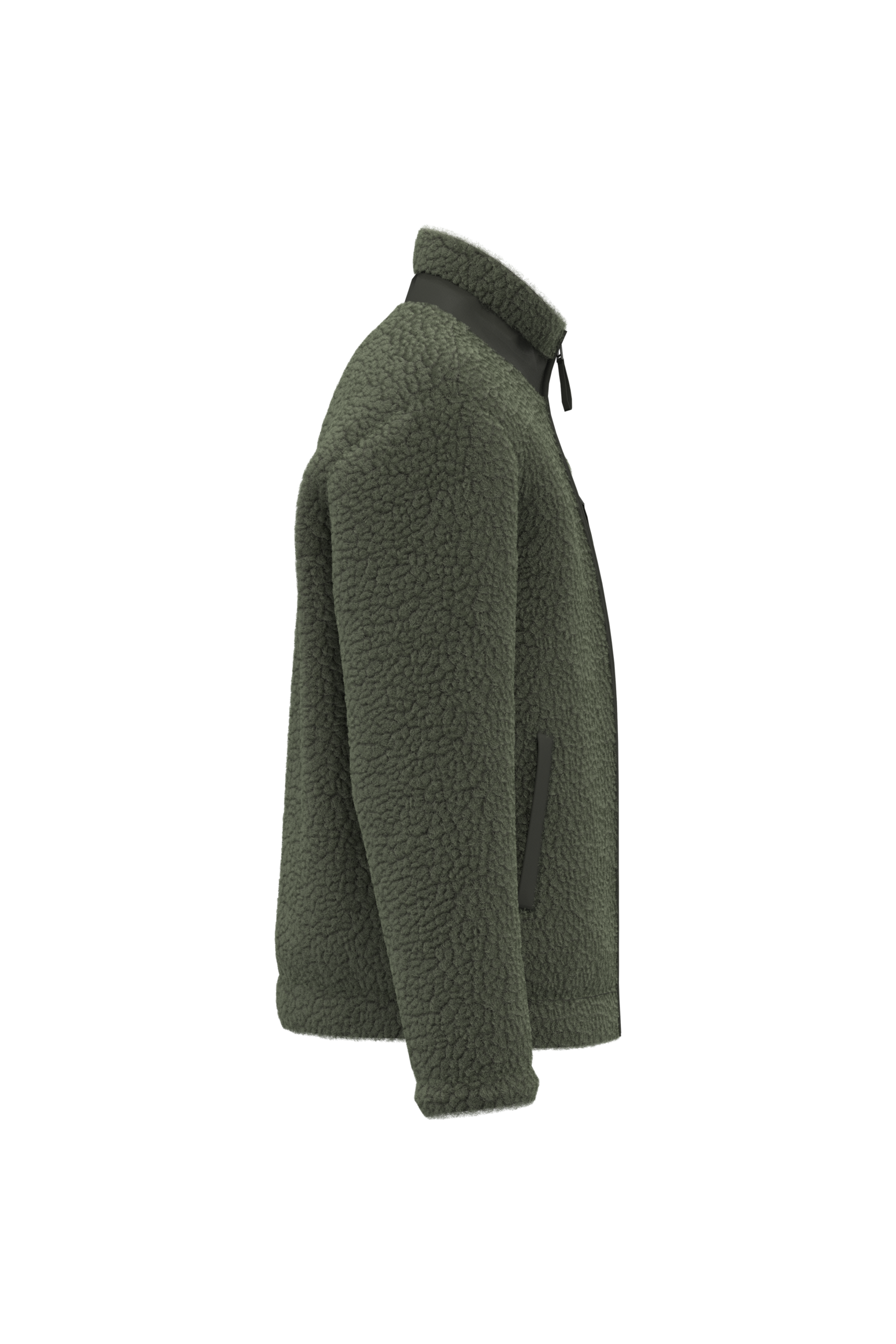Veste écoresponsable en sherpa unisexe – Image 1101