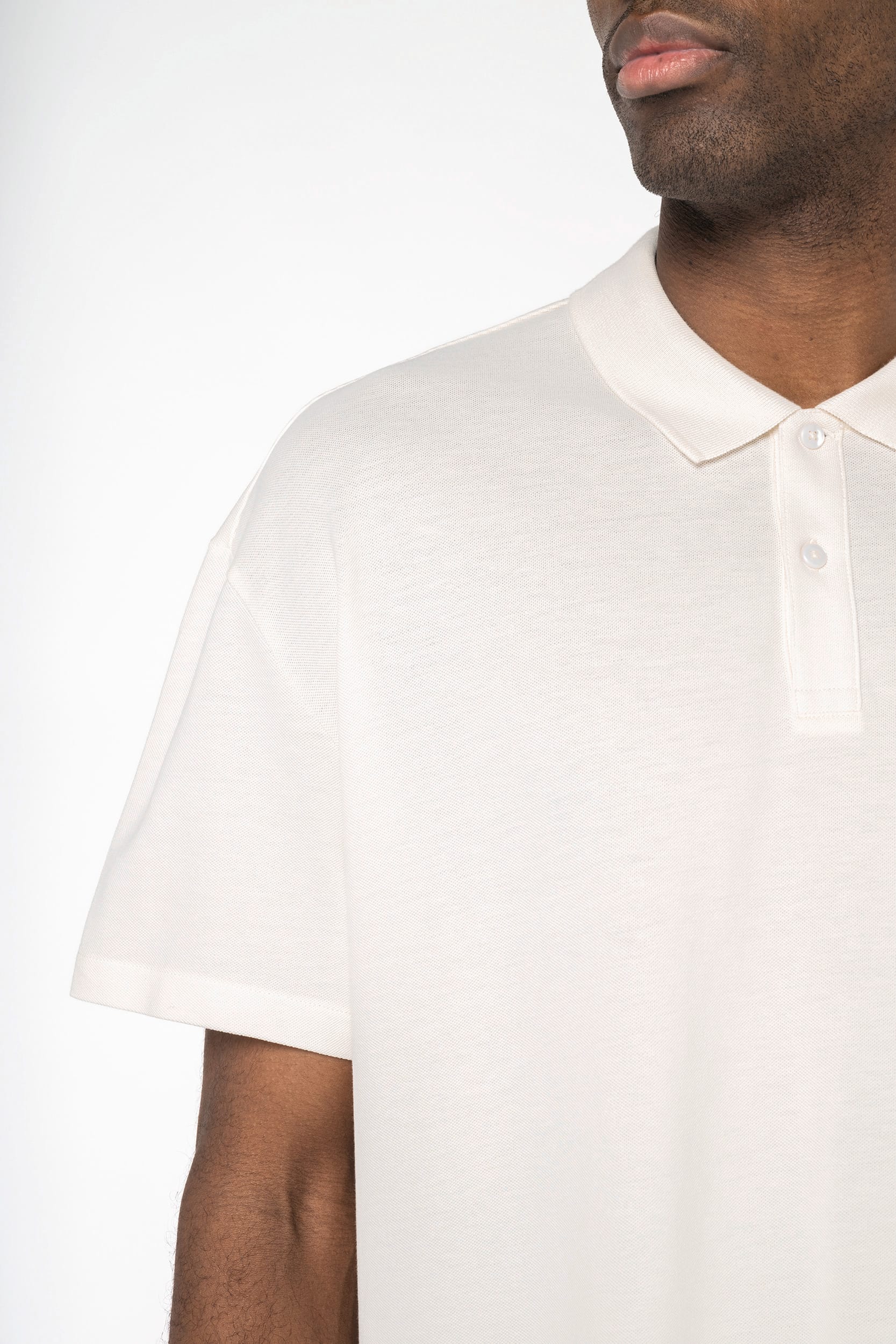 Polo écoresponsable maille piquée à épaules tombantes homme – Image 16