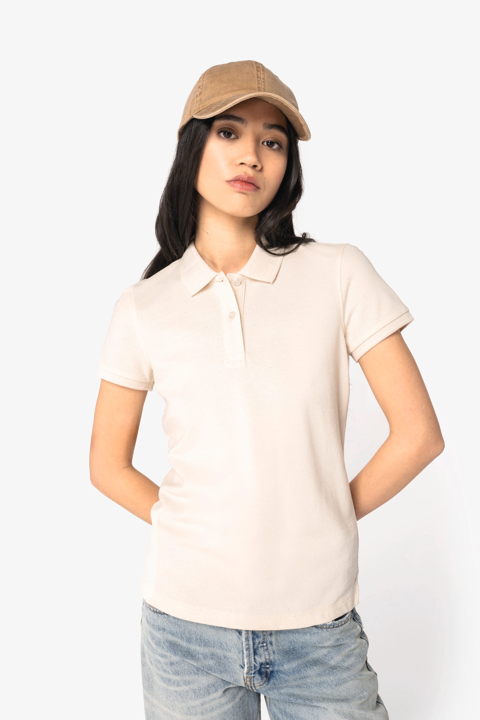 Polo écoresponsable maille piquée femme – Image 213