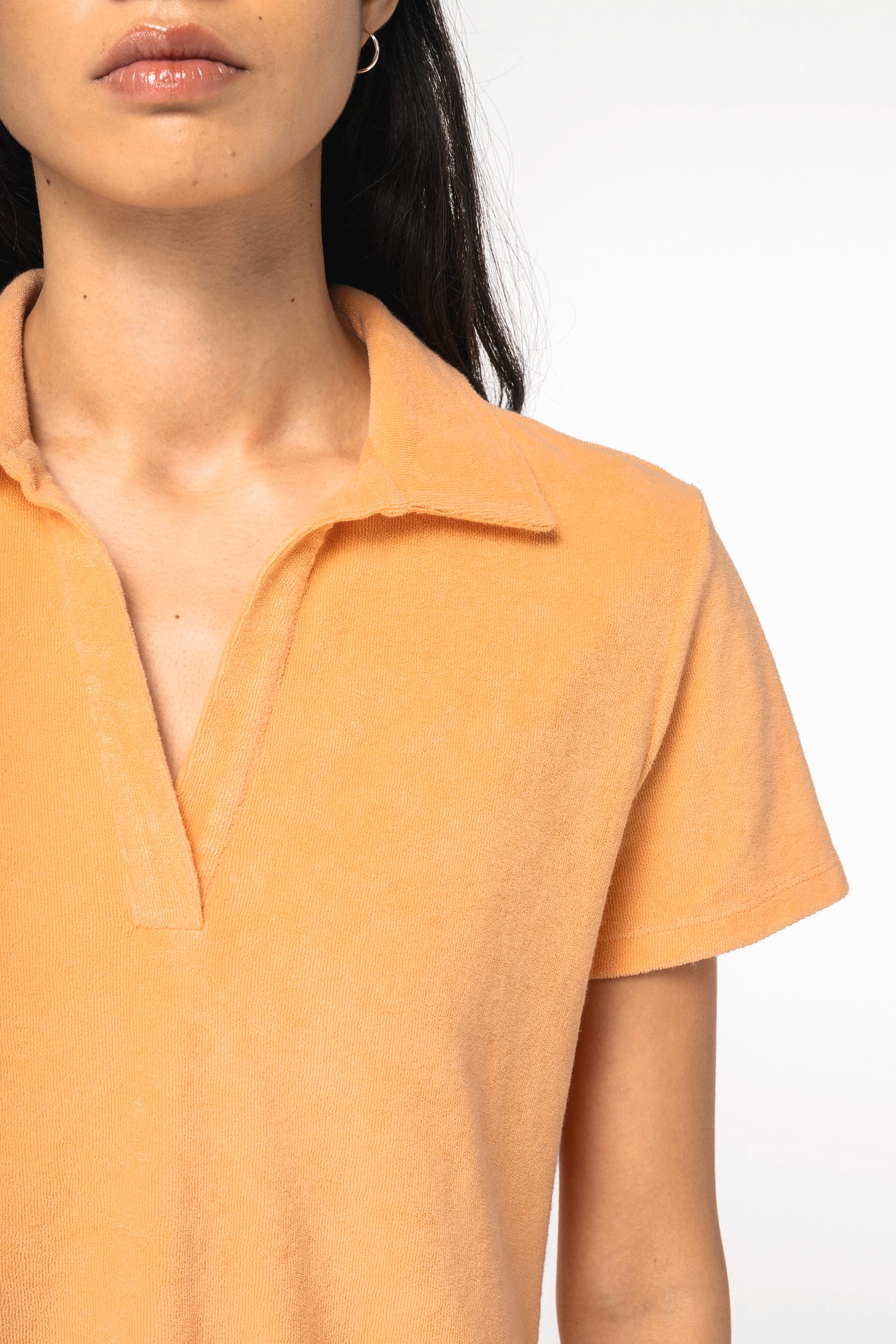 Polo écoresponsable en éponge femme – Image 20