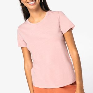 T-shirt écoresponsable délavé femme