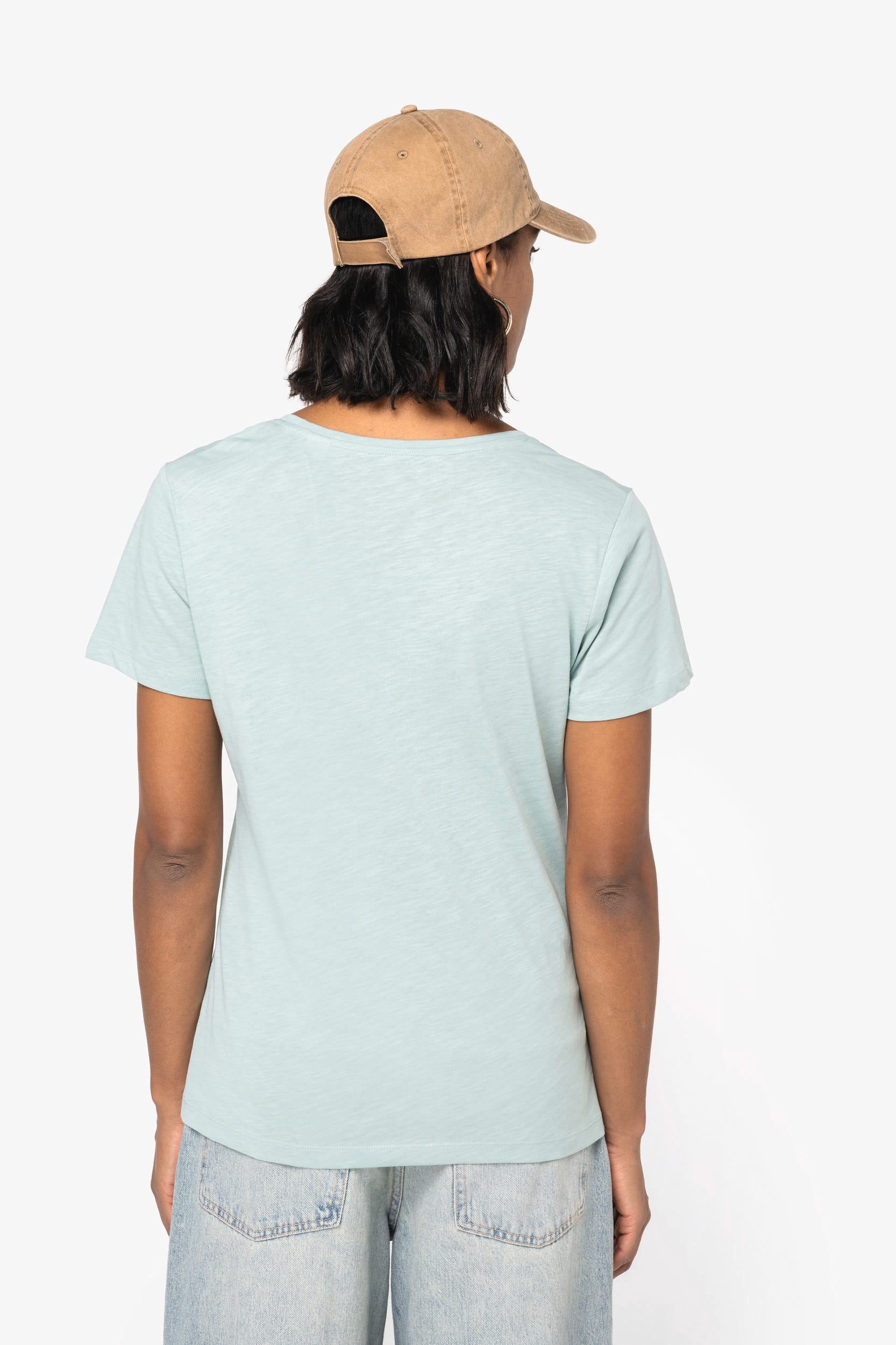 T-shirt écoresponsable slub femme – Image 33