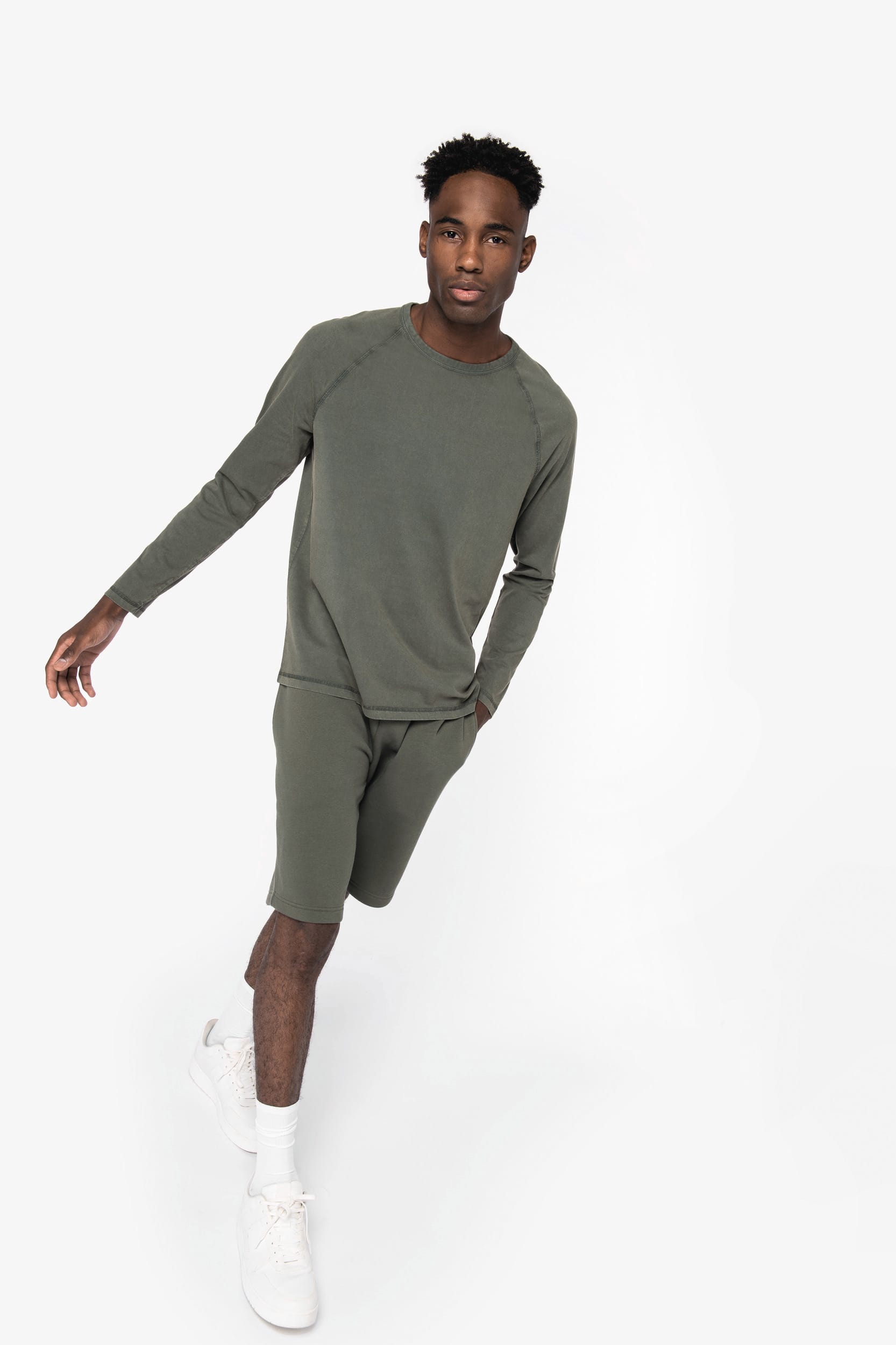 T-shirt écoresponsable raglan manches longues homme – Image 19