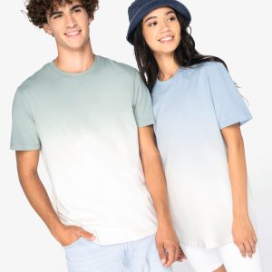 T-shirt écoresponsable Dip Dye unisexe