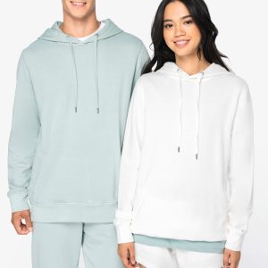 Sweat-shirt écoresponsable à capuche French Terry unisexe