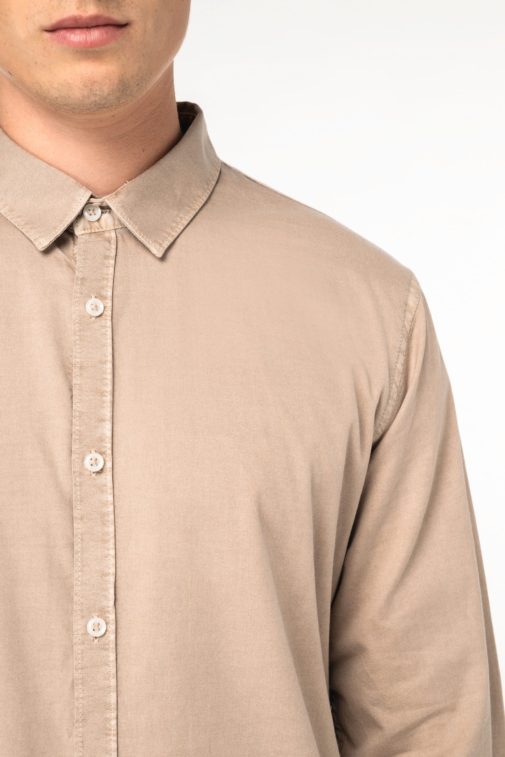 Chemise écoresponsable délavée homme – Image 25