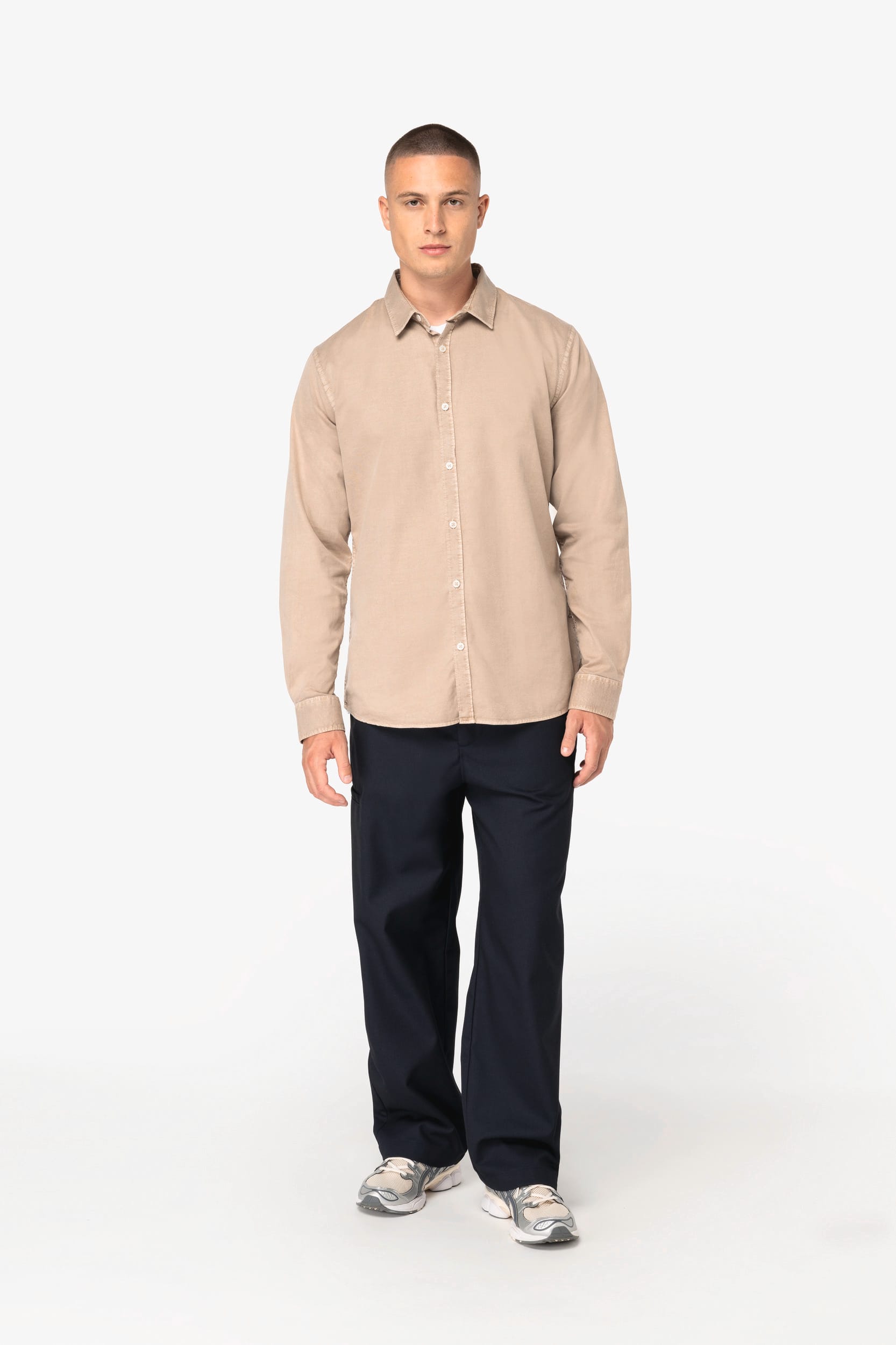 Chemise écoresponsable délavée homme – Image 19