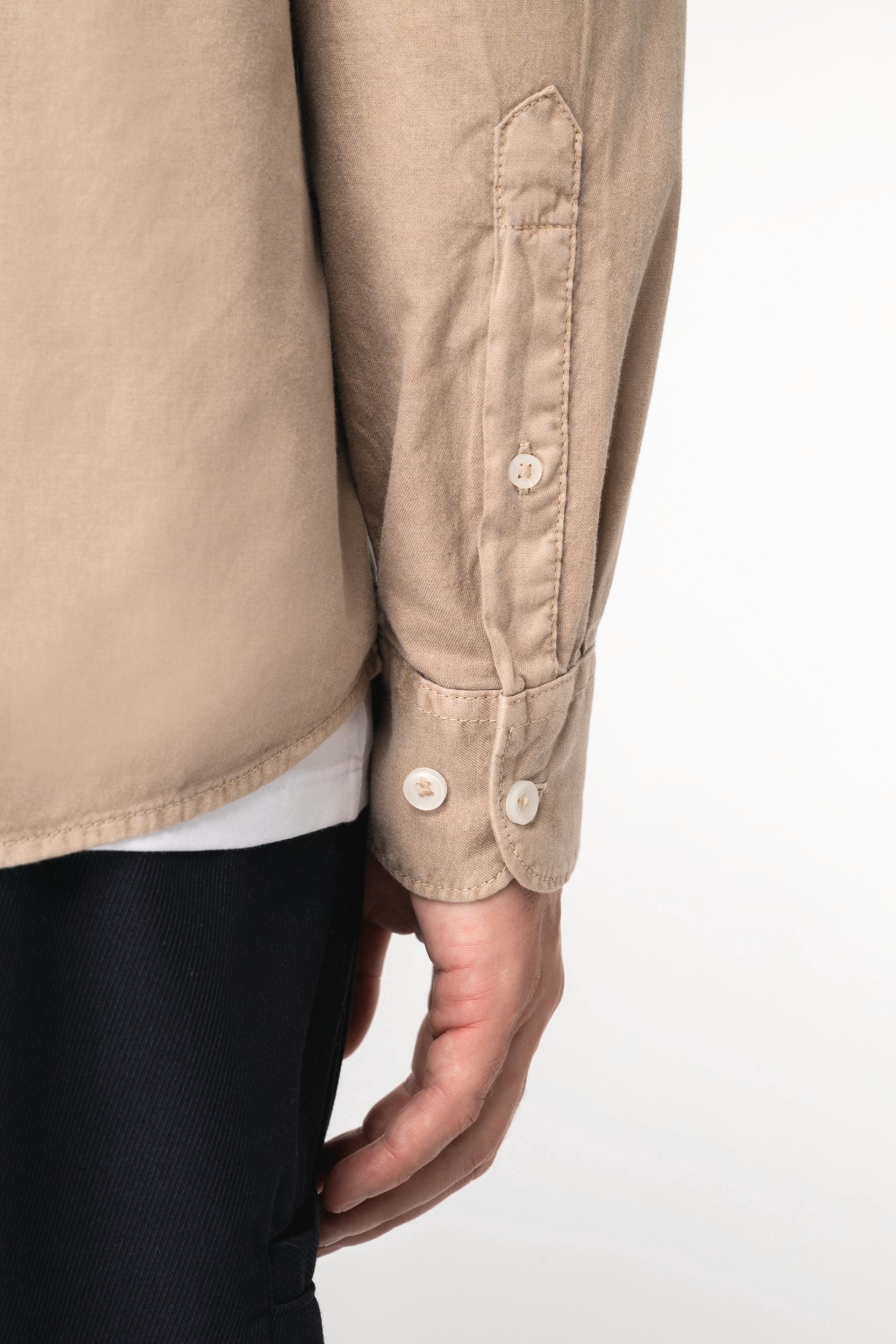 Chemise écoresponsable délavée homme – Image 27