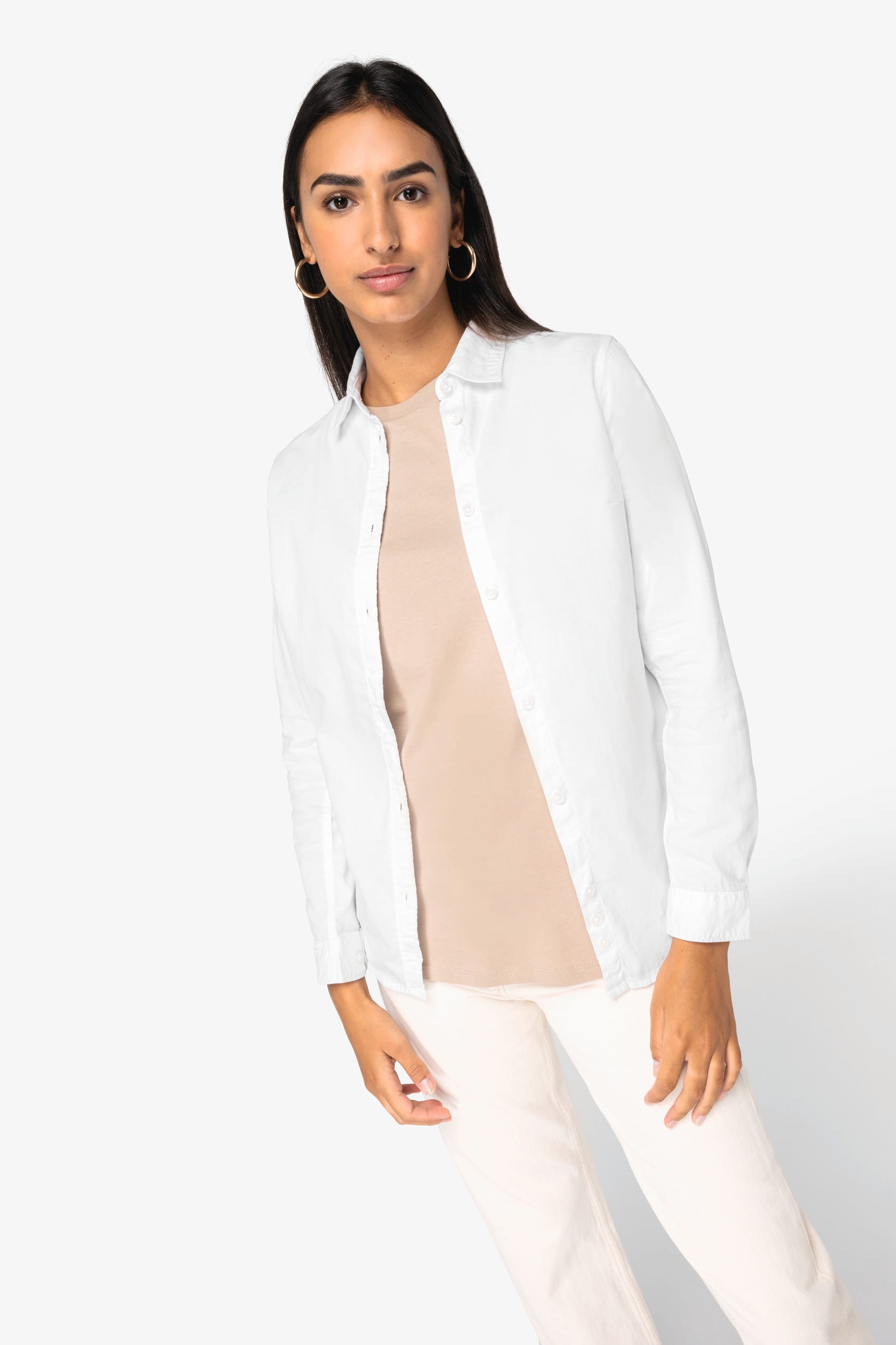 Chemise écoresponsable délavée femme – Image 28