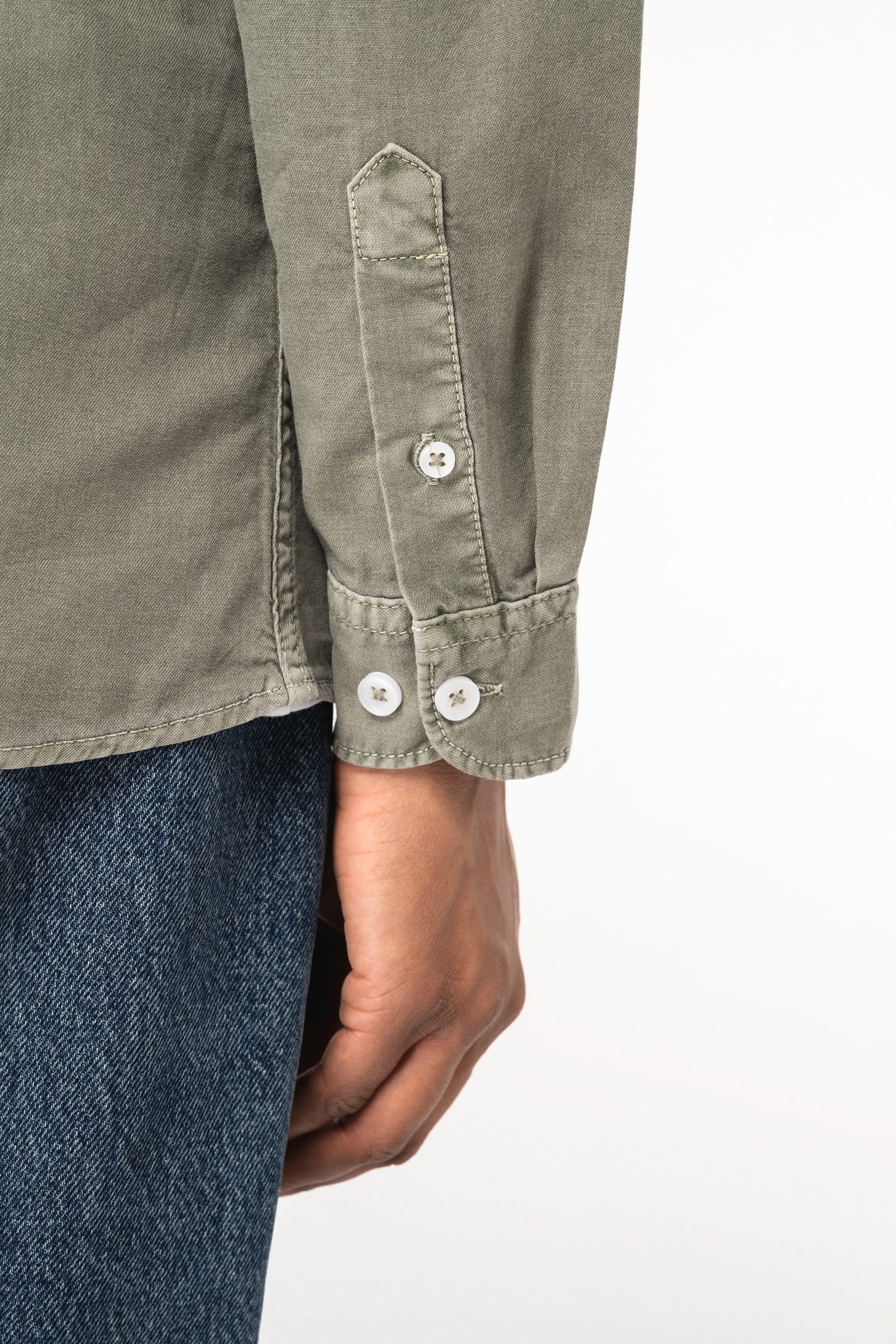 Chemise écoresponsable délavée femme – Image 27