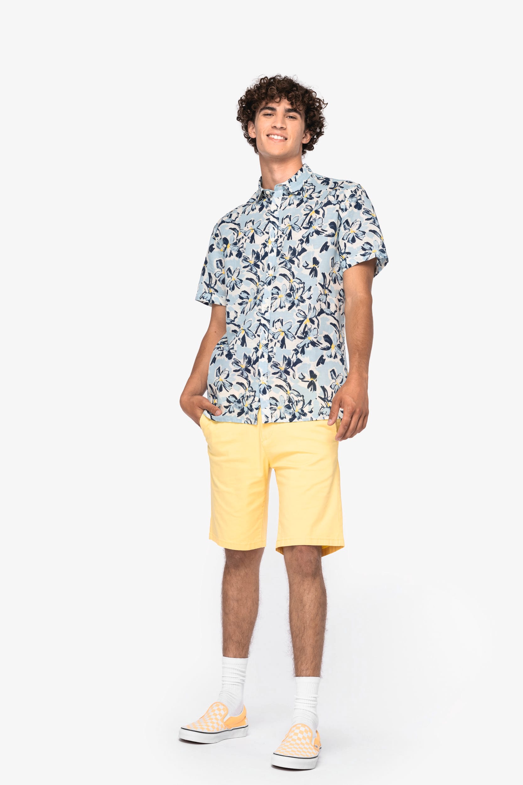 Chemise écoresponsable imprimé végétal homme – Image 22