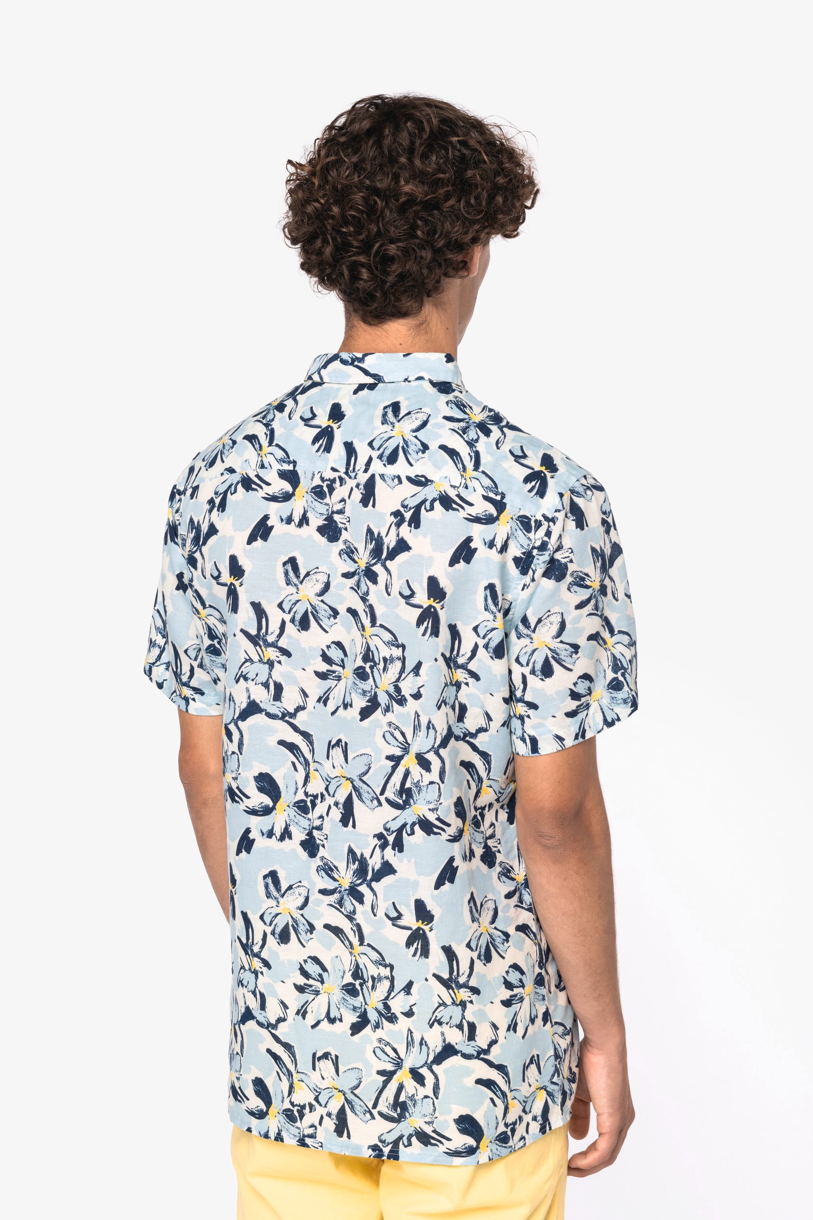 Chemise écoresponsable imprimé végétal homme – Image 23